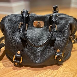 Michael Kors satchel black leather purse